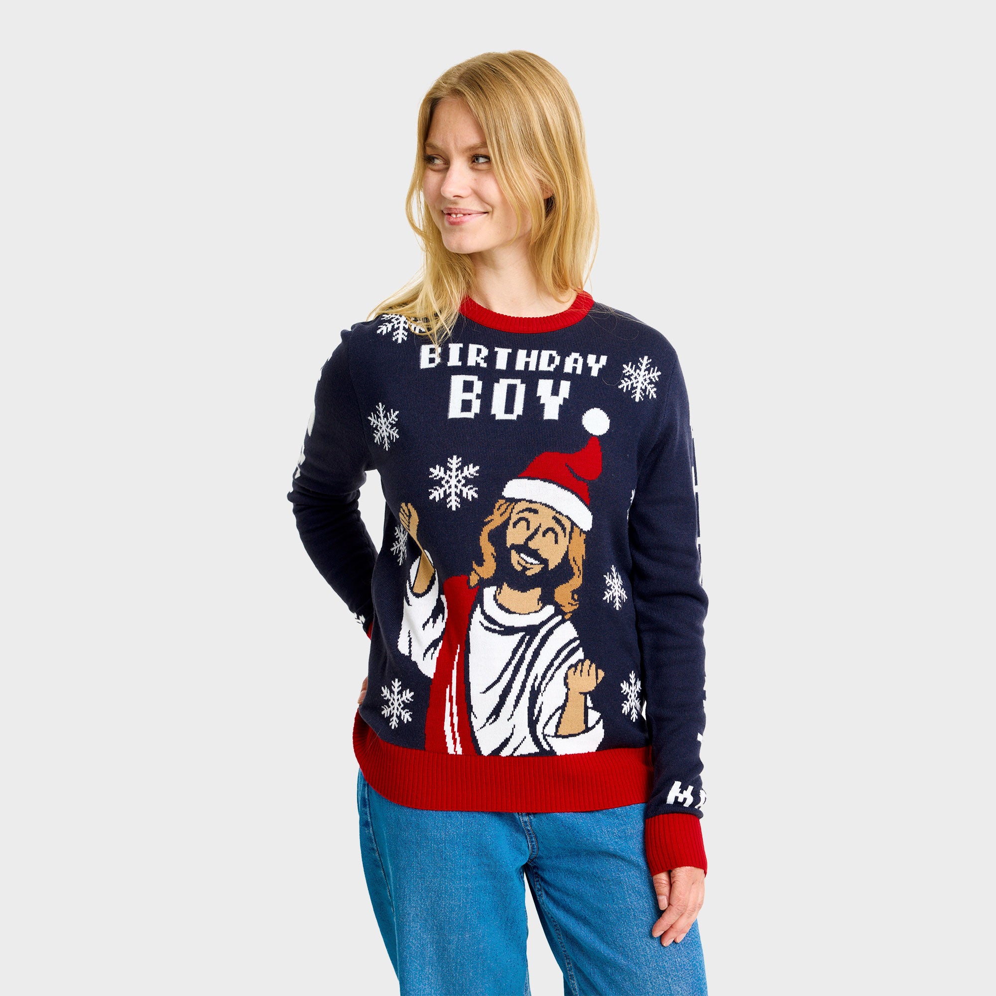 The birthday boy julesweater - Dame